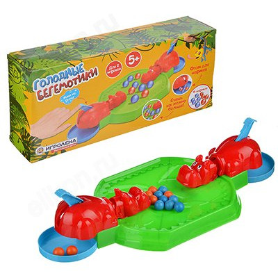 Игра настольная Голодные бегемотики 897-046