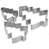 Набор форм для печенья 10шт Елочки