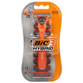 Станок для бритья BIC 3 HYBRID +сменные кассеты 6шт 948-017