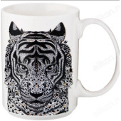 Кружка фарфор ТИГР 500мл 97-608