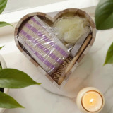 Набор банный Сердце 4пр А25