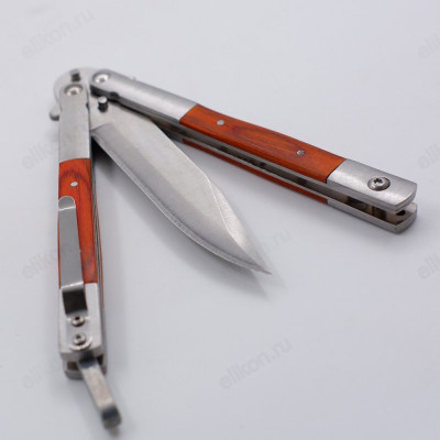 Нож бабочка A315A/A315G/A35H дерев. ручки (1920)-2