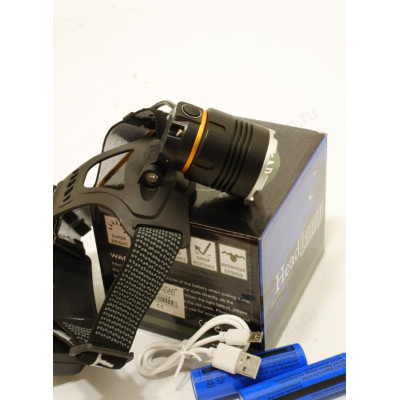 Фонарь налобный артА4 аккумуляторный-5