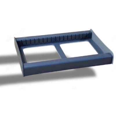 Подставка для крышек раздвижная А529 30-56*15см пластик-2