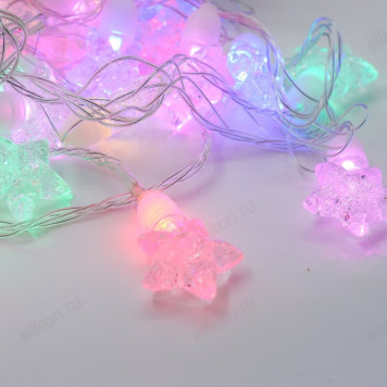 Гирлянда Нить А57 Звезды 20шт 5м-2