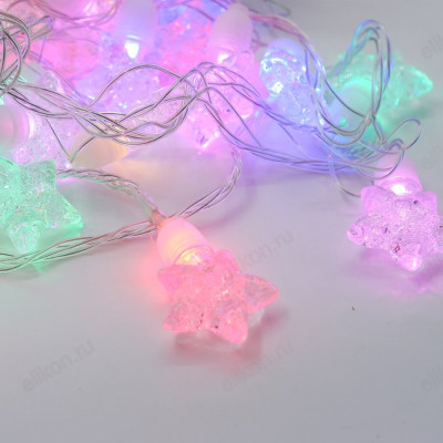 Гирлянда Нить А57 Звезды 20шт 5м-2