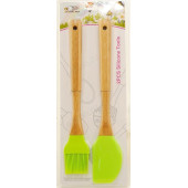 Кисть кулинарная+лопатка 22см ADX-KR02