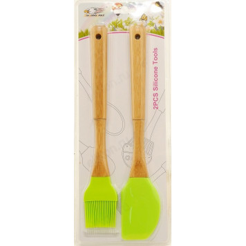 Кисть кулинарная+лопатка 22см ADX-KR02