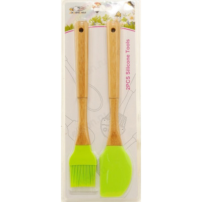 Кисть кулинарная+лопатка 22см ADX-KR02