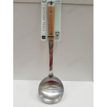 Половник металл AJY5811 35см дер.руч-1