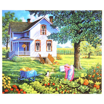 Мозаика GA74257 Дом на природе АКир131дп