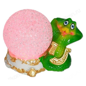 Сувенир Змея шар AZ-24275 светодиодный-2