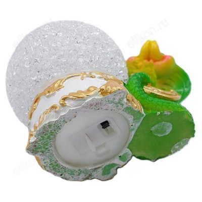 Сувенир Змея шар AZ-24275 светодиодный-3