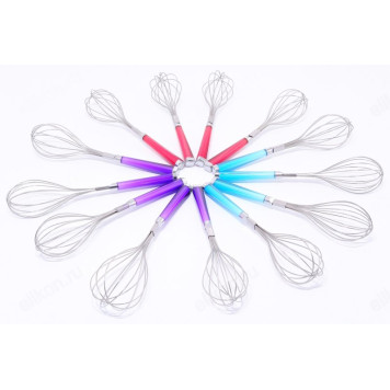 Венчик для взбивания цветная ручка-4