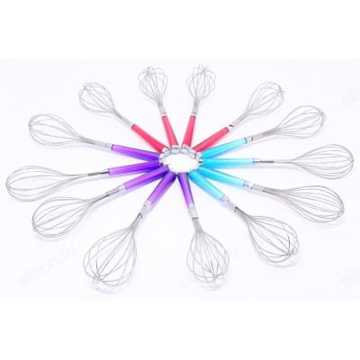 Венчик для взбивания цветная ручка-4