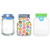 Пакет для хранения продуктов 3шт 17*25см Банка ziplock