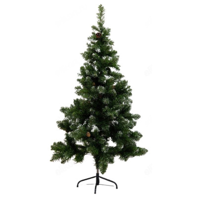 Сувенир елка B-2 150см шишки/иней