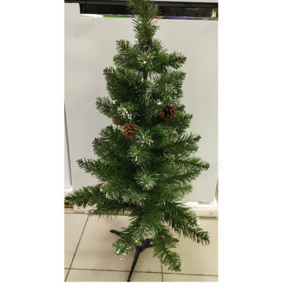 Сувенир елка B-2 90см шишки/иней