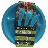 Набор дачный 3 персоны B6-2818/2817