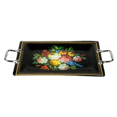 Блюдо стекло с ручками 35*22см S320035H BB-451L