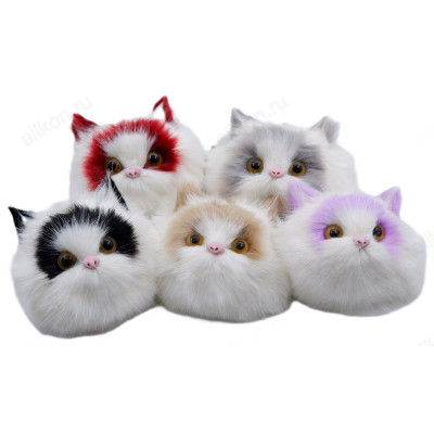 Сувенир брелок Кошка БК-159699 мягкий-1