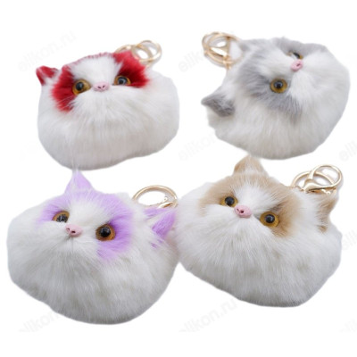 Сувенир брелок Кошка БК-159699 мягкий