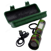 Фонарь ручной BL-603M-TG USB (в пласт.чехле)