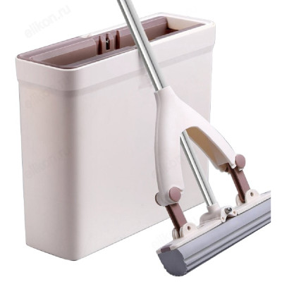 Ведро со шваброй губчатой верх-низ