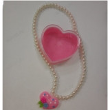 Игрушка бусы сердце