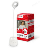 Светильник настольный светодиодный ССО 10Б 6Вт 6500К 480лм сенсор-диммер, с органайзером, USB-кабель