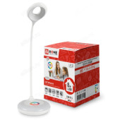 Светильник настольный светодиодный ССО 11Б 8Вт 6500К 640лм RGB-подсветка, сенсор-диммер, USB-кабель