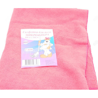 Тряпка для пола 60*80 микрофибра (салфетка)