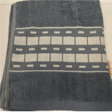 Полотенце баня серое