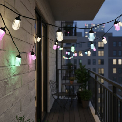 Гирлянда уличная 10л-5м CLD-29C-7