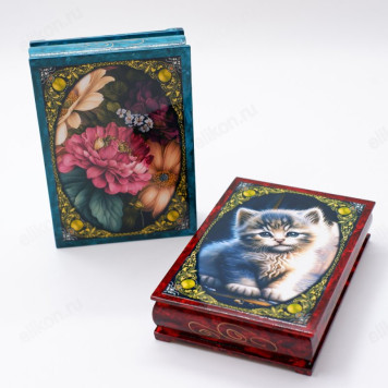 Шкатулка дерево Дракон