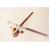 Кисть для макияжа в тубе дерево