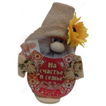 Сувенир Домовенок пожелания