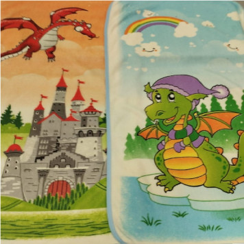 Полотенце микрофибра 35*75см дракон (12шт/уп)