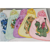 Салфетка груша микрофибра 35*24см дракон