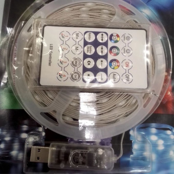 Гирлянда D-17 100LED 10м USB ДУ цветная-1