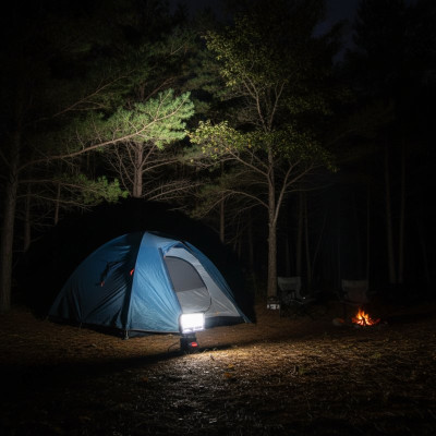 Фонарь-прожектор D235 аккумулятор-2