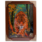 Картина 5D DS835/103 №103 36*46 "Леопард 3"