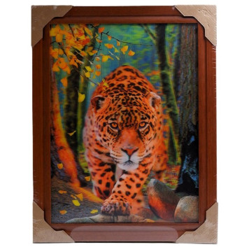 Картина 5D DS835/103 №103 36*46 "Леопард 3"