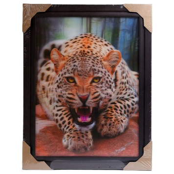 Картина 5D DS835/104 №104 36*46 "Леопард 4"