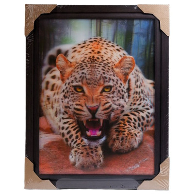 Картина 5D DS835/104 №104 36*46 "Леопард 4"