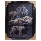 Картина 5D DS835/105 №105 36*46 "Тигры 3"