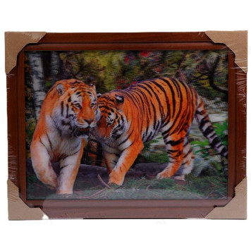 Картина 5D DS835/115 №115 36*46 "Тигры"