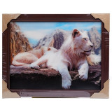 Картина 5D DS835/122 №122 36*46 "Лев"