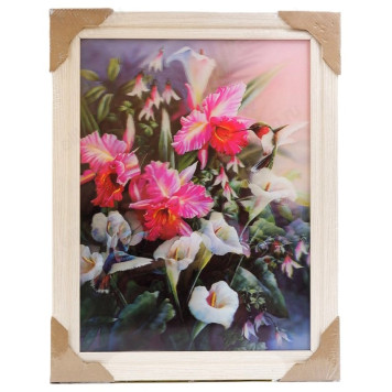 Картина 5D DS835/126 №126 36*46 "Колибри"