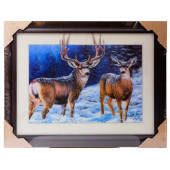 Картина 5D DS835/13 №13 "2 оленя"